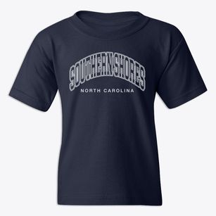 Southern Shores North Carolina Inline Youth T-shirt
