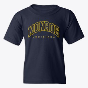 Monroe Louisiana Inline Youth T-shirt