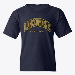 Lake Luzerne New York Inline Youth T-shirt