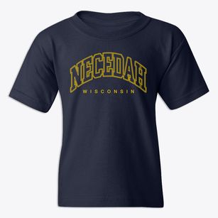 Necedah Wisconsin Inline Youth T-shirt