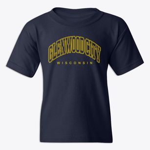 Glenwood City Wisconsin Inline Youth T-shirt