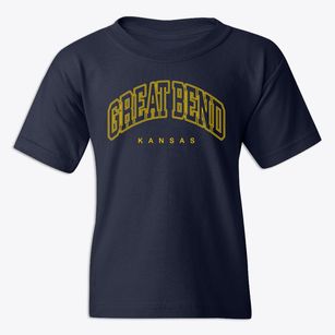 Great Bend Kansas Inline Youth T-shirt