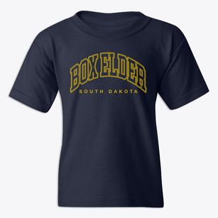 Box Elder South Dakota Inline Youth T-shirt