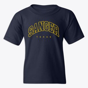Sanger Texas Inline Youth T-shirt