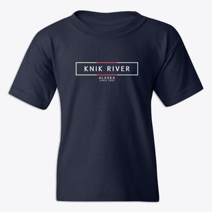 Knik River Alaska Artbox Youth T-shirt