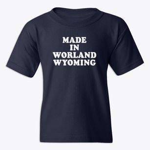 Worland Wyoming Classic 70s Youth T-shirt