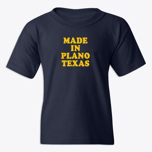 Plano Texas Classic 70s Youth T-shirt