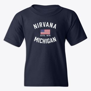 Nirvana Michigan Patriot Youth T-shirt