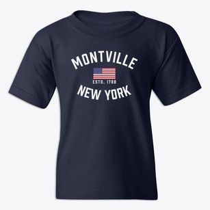 Montville New York Patriot Youth T-shirt