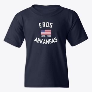 Eros Arkansas Patriot Youth T-shirt
