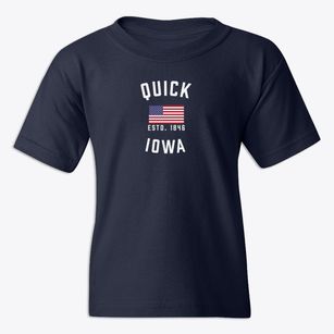 Quick Iowa Patriot Youth T-shirt
