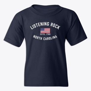 Listening Rock North Carolina Patriot Youth T-shirt