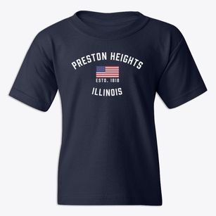 Preston Heights Illinois Patriot Youth T-shirt