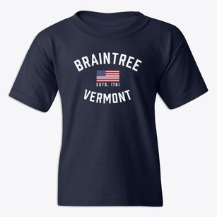 Braintree Vermont Patriot Youth T-shirt