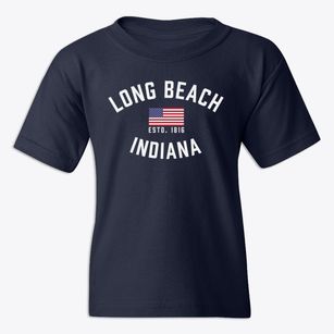 Long Beach Indiana Patriot Youth T-shirt