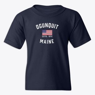 Ogunquit Maine Patriot Youth T-shirt