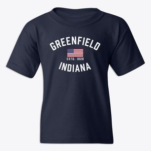 Greenfield Indiana Patriot Youth T-shirt