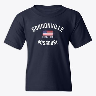 Gordonville Missouri Patriot Youth T-shirt