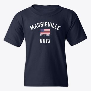 Massieville Ohio Patriot Youth T-shirt