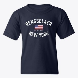 Rensselaer New York Patriot Youth T-shirt