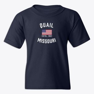 Quail Missouri Patriot Youth T-shirt
