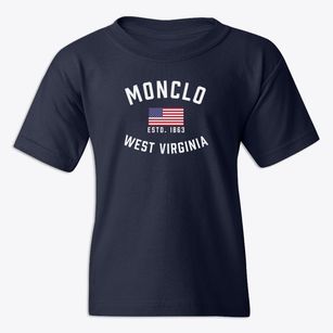 Monclo West Virginia Patriot Youth T-shirt