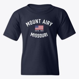 Mount Airy Missouri Patriot Youth T-shirt
