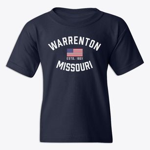 Warrenton Missouri Patriot Youth T-shirt