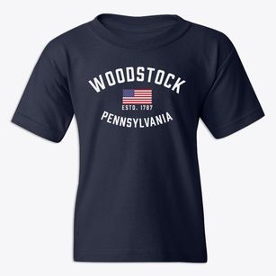 Woodstock Pennsylvania Patriot Youth T-shirt