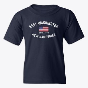 East Washington New Hampshire Patriot Youth T-shirt