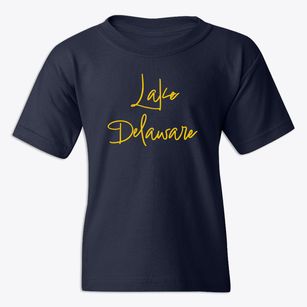 Lake Delaware New York Freestyle Youth T-shirt