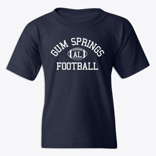 Gum Springs Alabama Football Youth T-shirt
