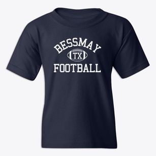 Bessmay Texas Football Youth T-shirt