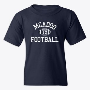Mcadoo Texas Football Youth T-shirt