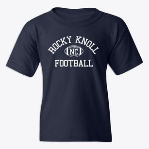 Rocky Knoll North Carolina Football Youth T-shirt