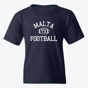 Malta Texas Football Youth T-shirt