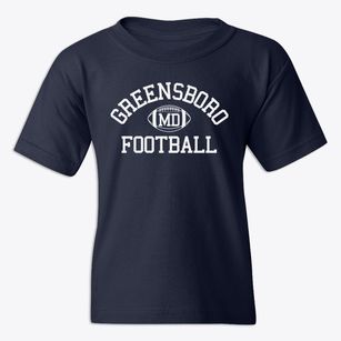Greensboro Maryland Football Youth T-shirt