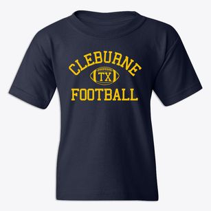 Cleburne Texas Football Youth T-shirt