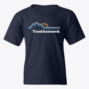 Tunkhannock Pennsylvania Mountain View Youth T-shirt