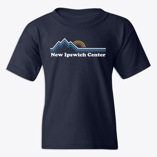 New Ipswich Center New Hampshire Mountain View Youth T-shirt
