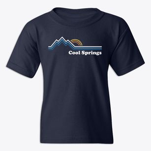 Cool Springs Tennessee Mountain View Youth T-shirt
