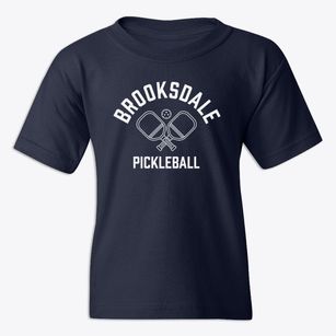 Brooksdale North Carolina Pickleball Youth T-shirt