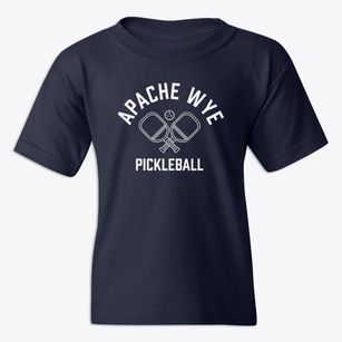 Apache Wye Oklahoma Pickleball Youth T-shirt