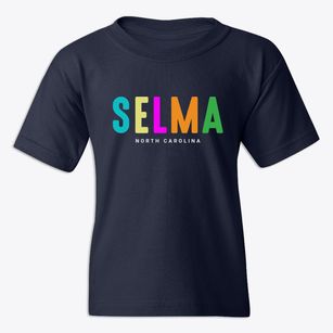 Selma North Carolina Color Pop Youth T-shirt