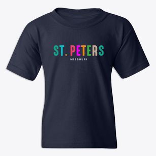St. Peters Missouri Color Pop Youth T-shirt