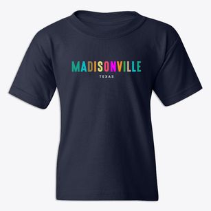 Madisonville Texas Color Pop Youth T-shirt