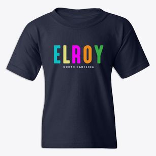 Elroy North Carolina Color Pop Youth T-shirt