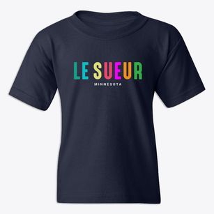 Le Sueur Minnesota Color Pop Youth T-shirt