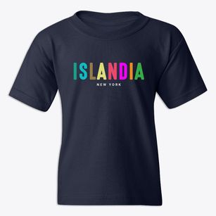 Islandia New York Color Pop Youth T-shirt