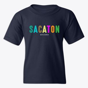 Sacaton Arizona Color Pop Youth T-shirt